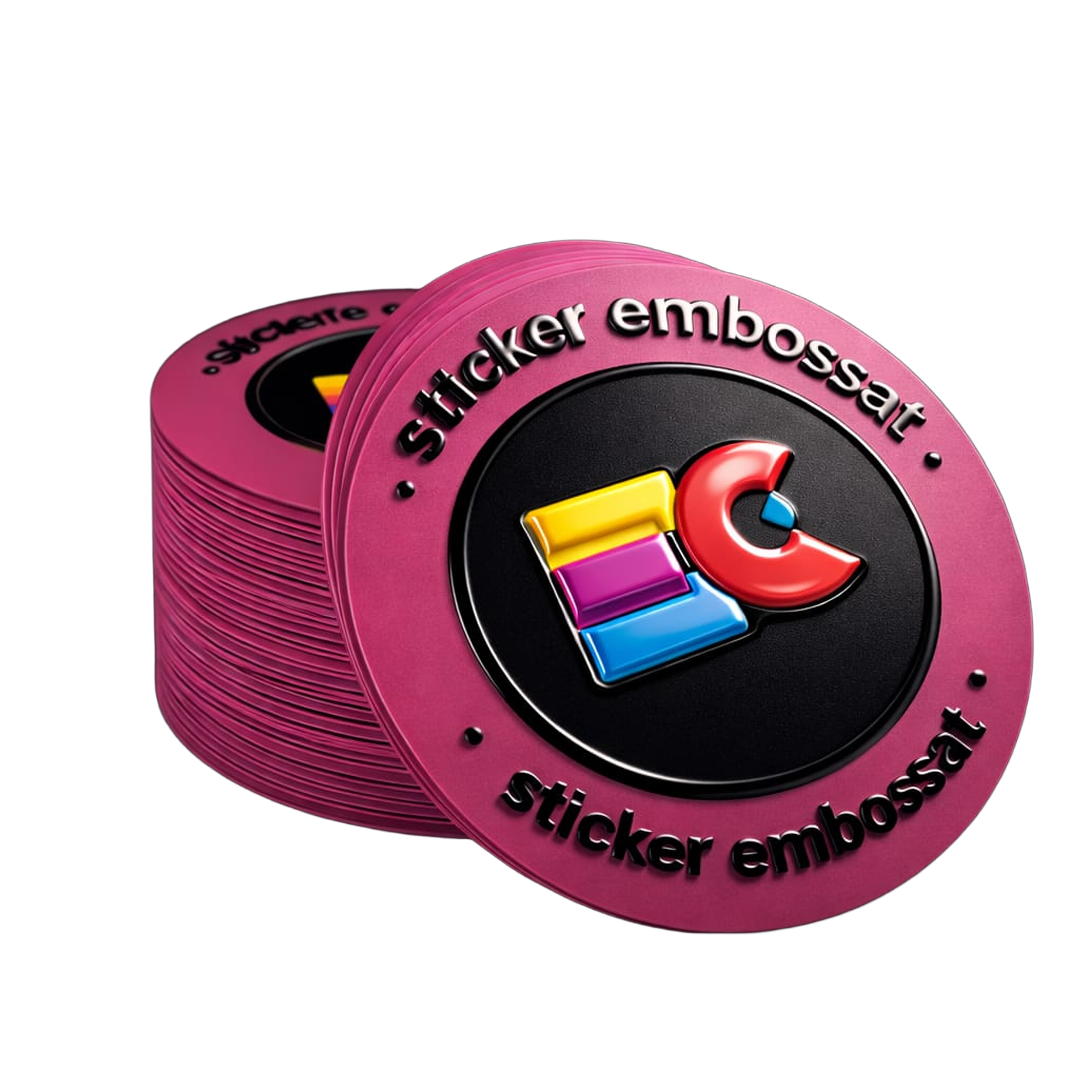 Sticker Embossat