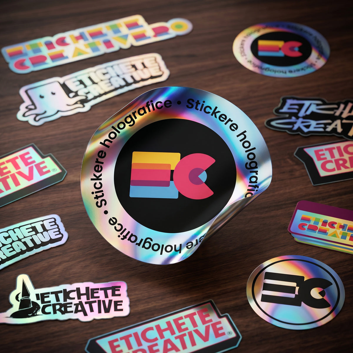 Stickere Holografice