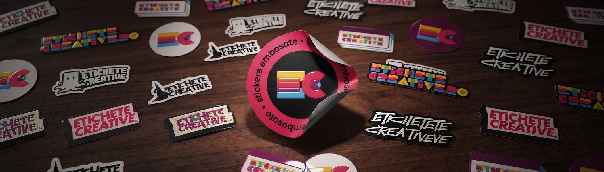 Sticker Embossat
