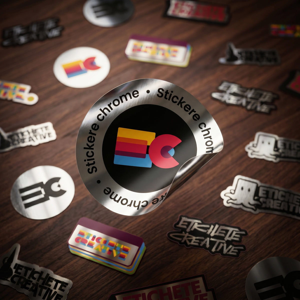 Stickere Chrome