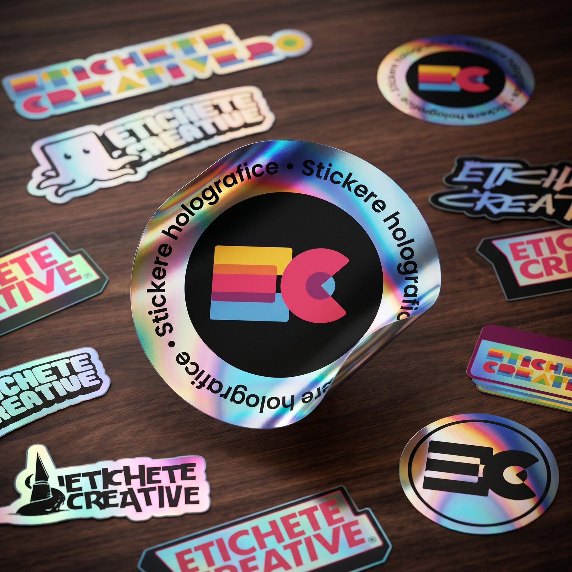 Stickere Holografice