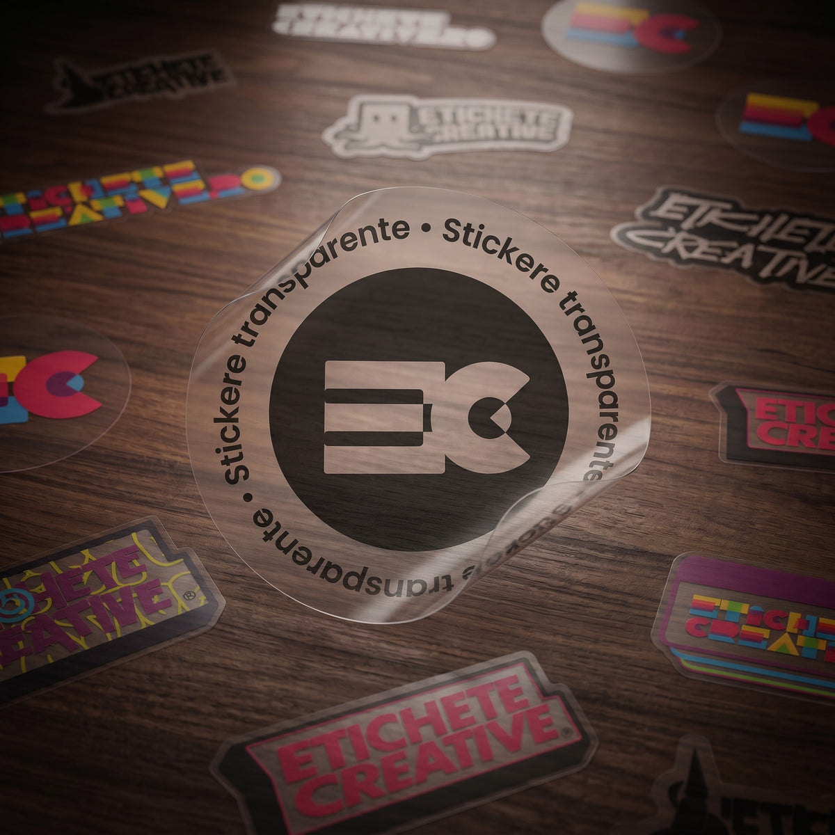 Sticker Transparente
